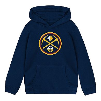 Toddler Outerstuff Navy Denver Nuggets Primary Logo Hoodie