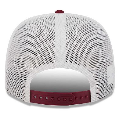 Men's New Era Burgundy Washington Commanders 9SEVENTY Trucker Adjustable Hat
