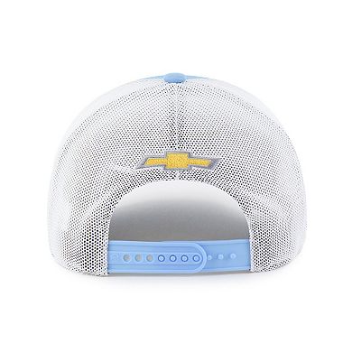 Men's '47 Light Blue Ross Chastain Sponsor Logo Side Patch Trucker Adjustable Hat