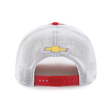 Men's '47 Red Ross Chastain Sponsor Logo Side Patch Trucker Adjustable Hat
