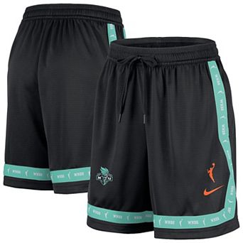 Women's Nike Black New York Liberty Crossover Practice Shorts