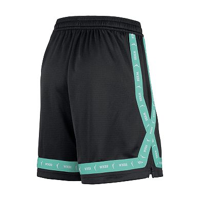 Women's Nike Black New York Liberty Crossover Practice Shorts