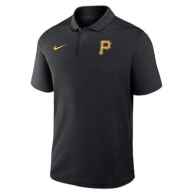 Men's Nike Black Pittsburgh Pirates Dri-FIT Victory Polo