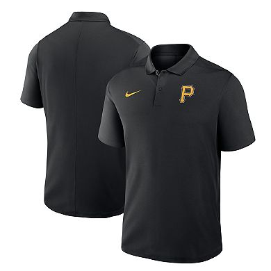 Men's Nike Black Pittsburgh Pirates Dri-FIT Victory Polo
