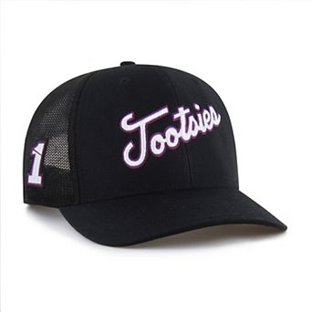 Men's '47 Black Ross Chastain Sponsor Logo Side Patch Trucker Adjustable Hat