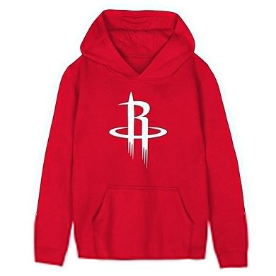 Preschool Outerstuff Red Houston Rockets Primary Logo Hoodie