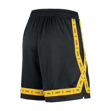 Women's Nike Black Los Angeles Sparks Crossover Practice Shorts
