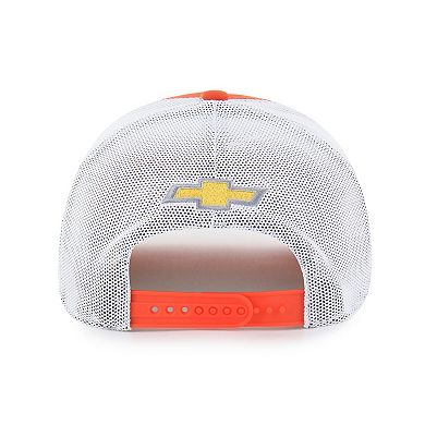 Men's '47 Orange Ross Chastain Sponsor Logo Side Patch Trucker Adjustable Hat