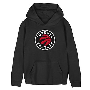 Preschool Outerstuff Black Toronto Raptors Primary Logo Hoodie