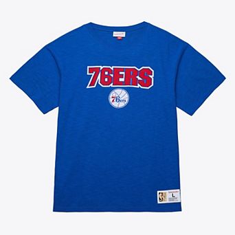 Men's Mitchell & Ness Royal Philadelphia 76ers Legendary Slub T-Shirt