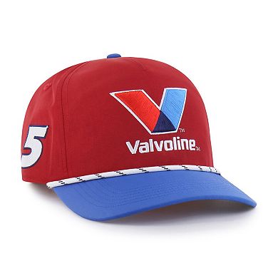 Men's '47 Red Kyle Larson Driver Hitch Rope brrr° Adjustable Hat