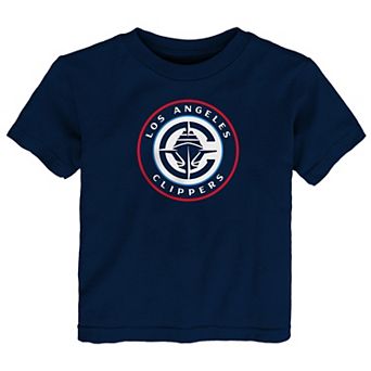 Infant Outerstuff Navy LA Clippers Primary Logo T-Shirt