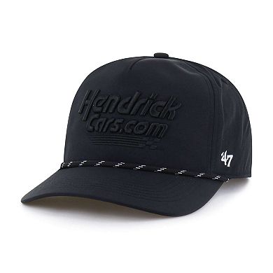 Men's '47 Black Rajah Caruth Driver Hitch Rope brrr° Adjustable Hat