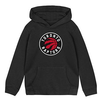Toddler Outerstuff Black Toronto Raptors Primary Logo Hoodie