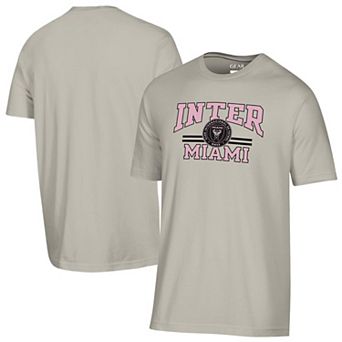 Men's Beige Inter Miami CF Big Soft T-Shirt