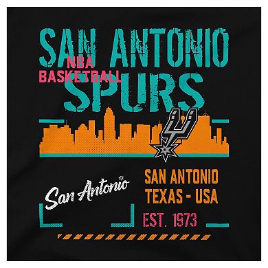 Youth Stadium Essentials Black San Antonio Spurs Hideout T-Shirt