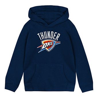 Toddler Outerstuff Navy Oklahoma City Thunder Primary Logo Hoodie