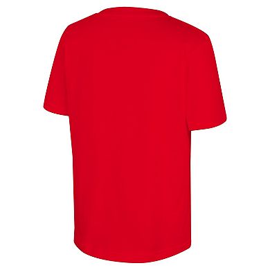 Youth Stadium Essentials Red Detroit Pistons Hideout T-Shirt