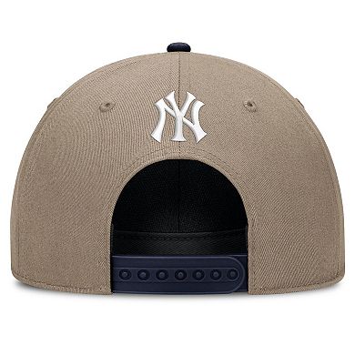 Men's Nike Khaki New York Yankees Father's Day Rope Rise Adjustable Hat