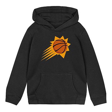 Toddler Outerstuff Black Phoenix Suns Primary Logo Hoodie