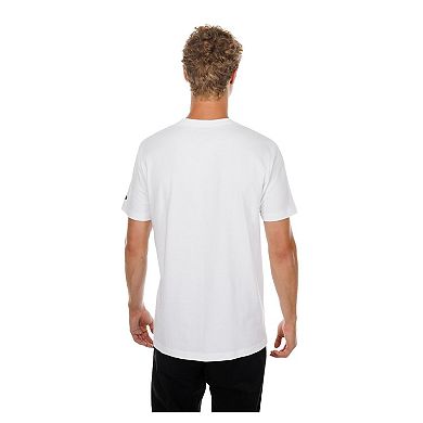 Men's New Era White Seattle SuperSonics Block Logo T-Shirt