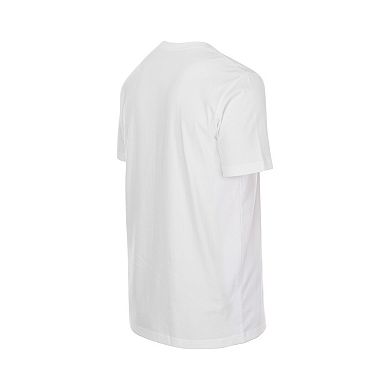Men's New Era White Seattle SuperSonics Block Logo T-Shirt