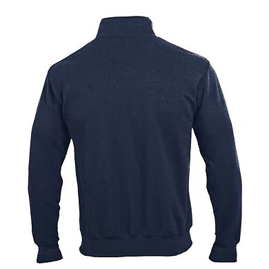 Men's Champion Navy Virginia Cavaliers Powerblend Quarter-Zip Pullover