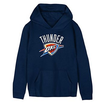 Preschool Outerstuff Navy Oklahoma City Thunder Primary Logo Hoodie