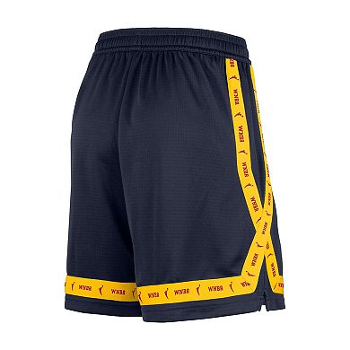 Women's Nike Navy Indiana Fever Crossover Practice Shorts