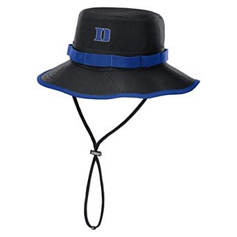 Men's Nike Black Duke Blue Devils 2026 Sideline Apex Boonie Bucket Hat