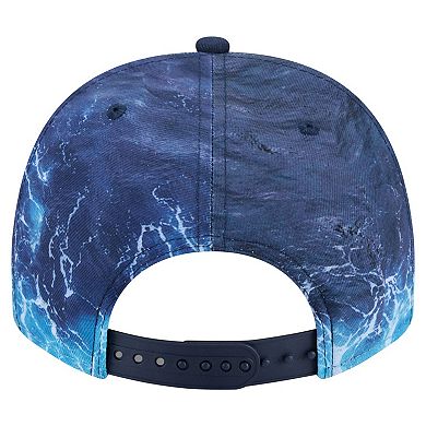 Men's New Era Light Blue Chicago White Sox Deep Water Pre-Curved 9FIFTY A-Frame Snapback Hat
