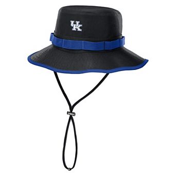 Men's Nike Black Kentucky Wildcats 2026 Sideline Apex Boonie Bucket Hat