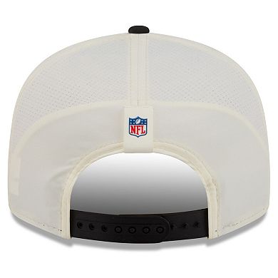 Men's New Era Cream/Black Cincinnati Bengals 2026 NFL Training Camp 9FIFTY Snapback Hat