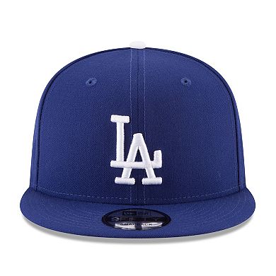 Men's New Era Royal Los Angeles Dodgers Blue Heaven On Earth Script Patch 9FIFTY Snapback Hat