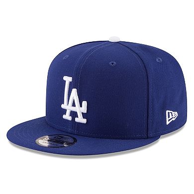 Men's New Era Royal Los Angeles Dodgers Blue Heaven On Earth Script Patch 9FIFTY Snapback Hat