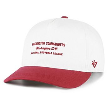 Men's '47 White Washington Commanders Contemporary Two-Tone Hitch Adjustable Hat
