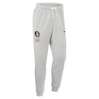 Men's Nike Gray Florida State Seminoles 2026 Sideline Standard Issue Dri-FIT Taper Pants