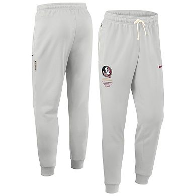 Men's Nike Gray Florida State Seminoles 2026 Sideline Standard Issue Dri-FIT Taper Pants