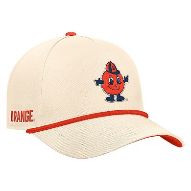 Men's Nike Natural Syracuse Orange Vintage Rope Rise Adjustable Hat