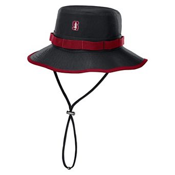 Men's Nike Black Stanford Cardinal 2026 Sideline Apex Boonie Bucket Hat