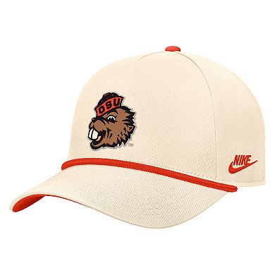 Men's Nike Natural Oregon State Beavers Vintage Rope Rise Adjustable Hat