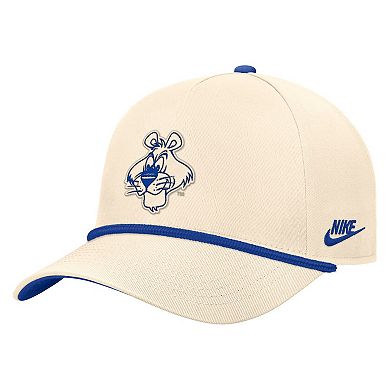 Men's Nike Natural Pitt Panthers Vintage Rope Rise Adjustable Hat
