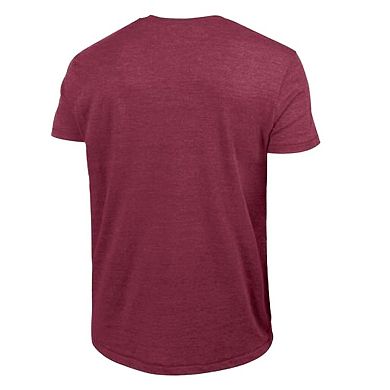 Men's Champion Burgundy Washington Commanders Ultimate Tri-Blend T-Shirt