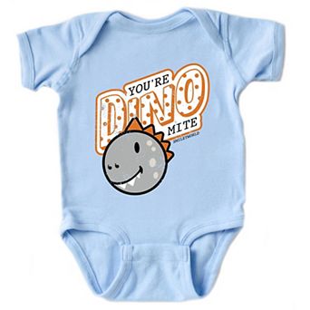 SmileyWorld You're Dino-Mite - Infant Short Sleeve Graphic Bodysuit