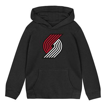 Toddler Outerstuff Black Portland Trail Blazers Primary Logo Hoodie