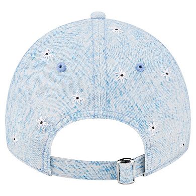 Women's New Era Light Blue Pittsburgh Pirates Daisy All Over 9TWENTY Adjustable Hat