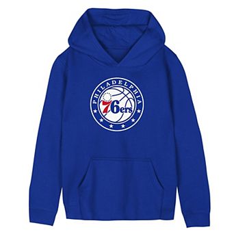 Preschool Outerstuff Royal Philadelphia 76ers Primary Logo Hoodie