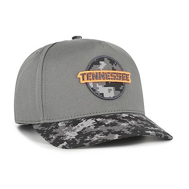 Men's '47 Anthracite/Camo Tennessee Volunteers Smokey Grey Circle Hitch Adjustable Hat