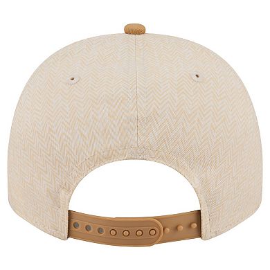 Men's New Era Cream San Francisco Giants Herringbone 9FIFTY A-Frame Snapback Hat