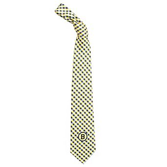 Boston Bruins Gingham Tie